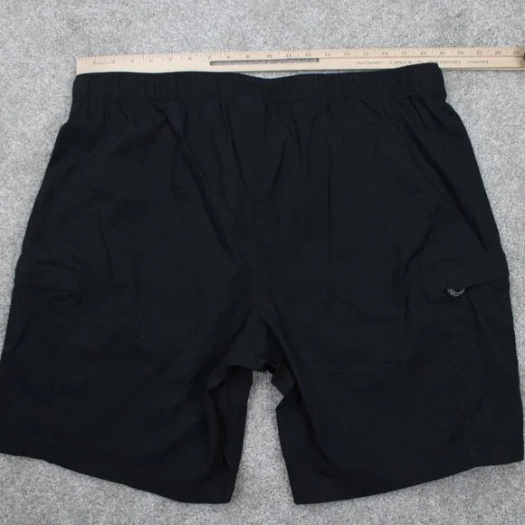 The North Face Class V Belted Shorts Mens 2XL XXL Black Nylon Stretch 9" inseam - Picture 7 of 12